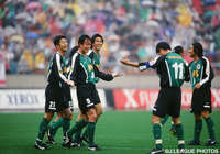 柱谷 哲二のゴールで幸先良く先制したＶ川崎だったが…【1997年 鹿島vsＶ川崎】