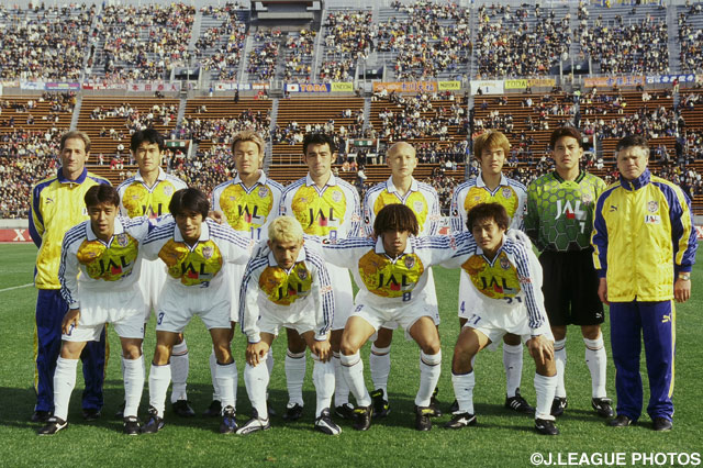 清水のスターティングメンバー【1999年 鹿島vs清水】