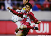 鮮やかな左足ボレーで決勝点奪った名良橋 晃（鹿島）【1999年 鹿島vs清水】