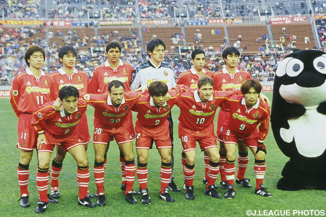名古屋のスターティングメンバー【2000年 磐田vs名古屋】