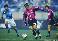 エース黒部(京都)にボールを集めるも得点には至らず【2003年 磐田vs京都】