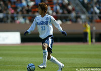 終了間際に貴重な同点弾を決めた福西 崇史(磐田)【2004年 横浜FMvs磐田】