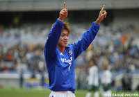 終了間際に逆転を決めた田中 隼磨(横浜FM)【2005年 横浜FMvs東京Ｖ】