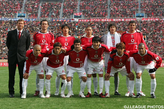 浦和のスターティングメンバー 【2006年 Ｇ大阪vs浦和】