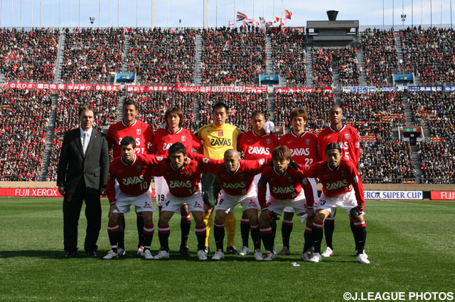浦和のスターティングメンバー【2007年 浦和vsＧ大阪】