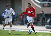 途中交代の岡野 雅行(浦和)は起爆剤とはなれず【2007年 浦和vsＧ大阪】