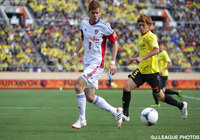 劣勢の中、1点を返した長谷川 アーリアジャスール(FC東京)【2012年 柏vsFC東京】