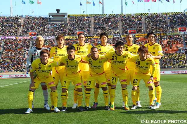 柏のスターティングメンバー【2013年 広島vs柏】