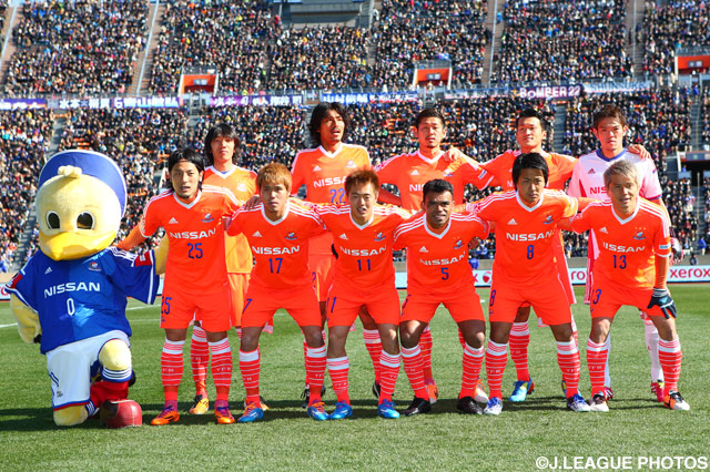 横浜のスターティングメンバー【2014年 広島vs横浜ＦＭ】