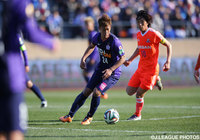 先制点を奪った野津田 岳人(#24 広島)【2014年 広島vs横浜ＦＭ】