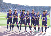 広島のメンバーによるゆりかごダンス【2014年 広島vs横浜ＦＭ】