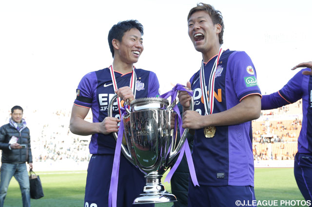 大舞台で躍動した浅野 拓磨(左)と野津田 岳人(右)【2014年 広島vs横浜ＦＭ】