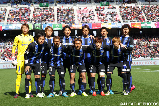 Ｇ大阪のスターティングメンバー【2015年 Ｇ大阪vs浦和】