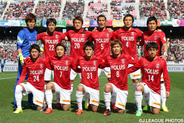 浦和のスターティングメンバー【2015年 Ｇ大阪vs浦和】