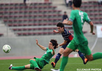 後半アディショナルタイムに貴重な決勝点を決めた橋本（FC東京）【ＪＳＮＹＣ２０１６ FC東京vs東京Ｖ】（7/9）