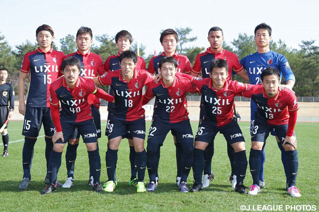 鹿島のスターティングメンバー【ＪＳＮＹＣ２０１６ 熊本vs鹿島】（2/9）