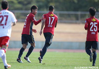 CKをブエノ（#17）が頭で押し込んで2点差とした鹿島【ＪＳＮＹＣ２０１６ 熊本vs鹿島】（6/9）