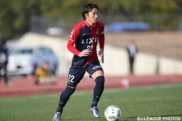 高精度のクロスで決定機を作った西（鹿島）【ＪＳＮＹＣ２０１６ 熊本vs鹿島】（8/9）