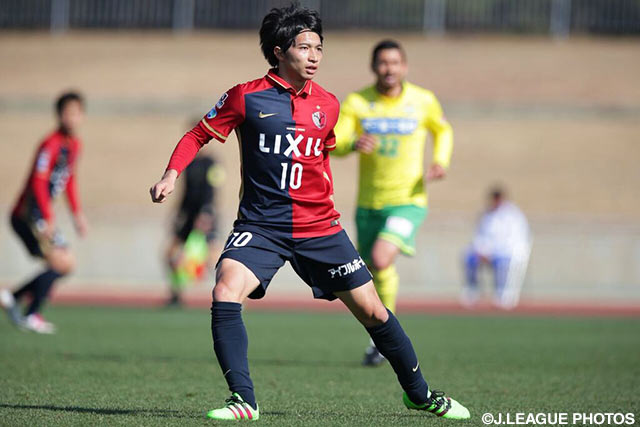 先発フル出場し、中盤で奮闘した柴崎（鹿島）【ＪＳＮＹＣ２０１６ 鹿島vs千葉】（5/9）