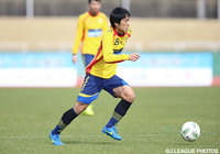 縦への推進力を活かし、鹿児島ゴールに迫った風間（北九州）【ＪＳＮＹＣ２０１６ 鹿児島vs北九州】（5/9）