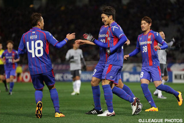 水沼（#48）の右CKがオウンゴールを誘い、幸先良く先制したFC東京【ＡＣＬ プレーオフ FC東京vsチョンブリ】（3/10）