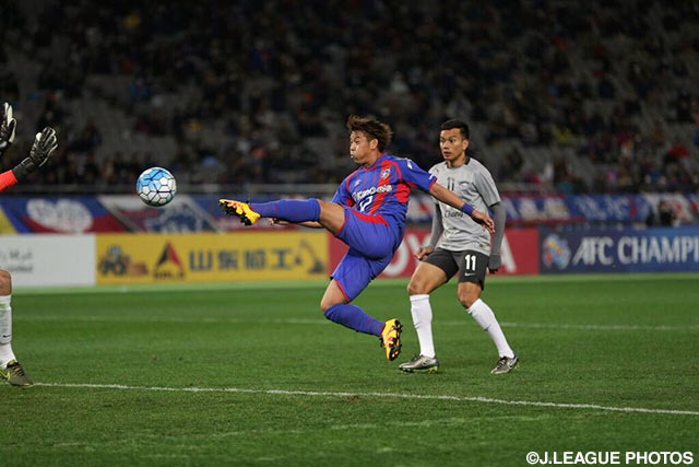 交代出場で2ゴールを挙げ、結果を残した河野（FC東京）【ＡＣＬ プレーオフ FC東京vsチョンブリ】（9/10）