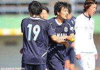 CKのこぼれ球を拾い、豪快に追加点を突き刺した松井（磐田）【ＪＳＮＹＣ２０１６ 鹿児島vs磐田】（4/9）