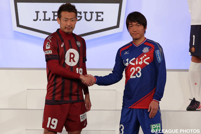 渡邉（神戸）と稲垣（甲府）【２０１６Ｊリーグプレスカンファレンス】