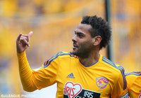 2得点を決めチームを勝利に導いたウイルソン(仙台)【２０１５シーズン開幕戦プレイバック 仙台vs山形】