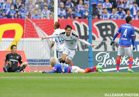 貴重な勝ち越し弾を奪った小林(川崎)【２０１５シーズン開幕戦プレイバック 横浜FMvs川崎Ｆ】