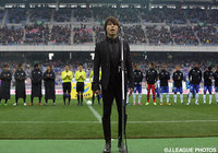 国歌斉唱を行ったT.M.Revolution 西川貴教さん【FUJI XEROX SUPER CUP 2016 広島vsＧ大阪】（4/21）