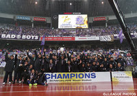 ファン・サポーターと喜びを分かち合った広島の選手とスタッフ【FUJI XEROX SUPER CUP 2016 広島vsＧ大阪】（21/21）