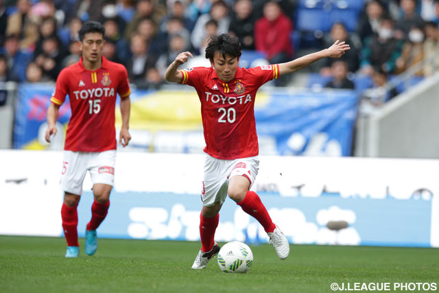 47分に得点を奪ったMF矢田【Panasonic CupＧ大阪vs名古屋】