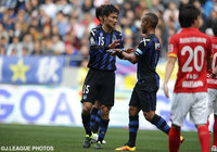 フル出場1得点と勝利に大きく貢献したMF今野(#15)【Panasonic Cup Ｇ大阪vs名古屋】