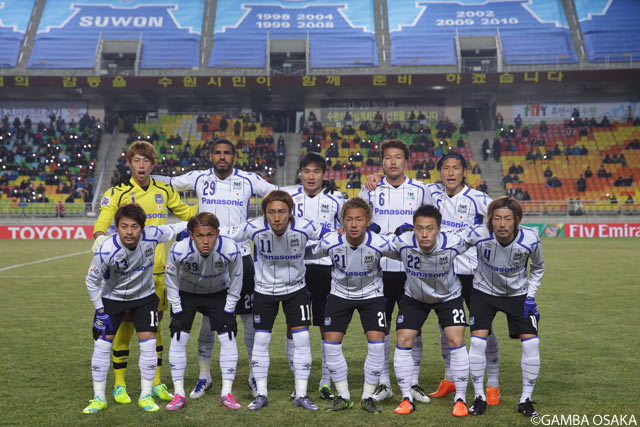 Ｇ大阪のスターティングイレブン。司令塔の遠藤 保仁はベンチスタート【ＡＣＬ GS MD1 水原三星vsＧ大阪】