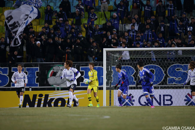 最後尾を守ったGK東口 順昭（Ｇ大阪）。この日もビッグセーブでチームを救った【ＡＣＬ GS MD1 水原三星vsＧ大阪】