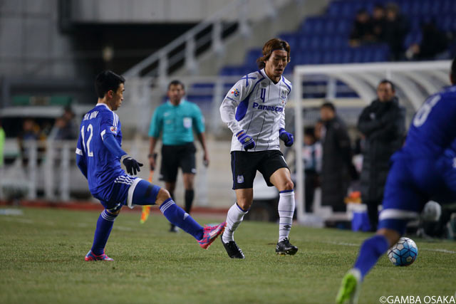 豊富な運動量でサイドを駆け上がった藤春 廣輝【ＡＣＬ GS MD1 水原三星vsＧ大阪】