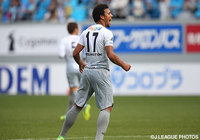 反撃の一発を決めたウェリントン（福岡）【明治安田Ｊ１ 1st 第1節 鳥栖vs福岡】