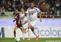 前線で攻撃の起点となったニウソン（甲府）【明治安田Ｊ１ 1st 第1節 神戸vs甲府】