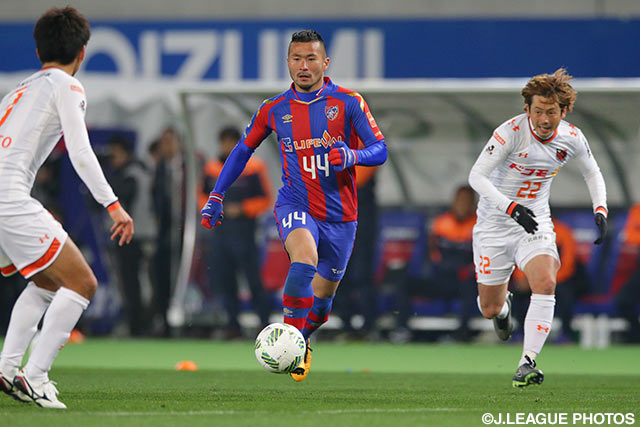 前線で存在感を見せつけた阿部 拓馬（FC東京）【明治安田Ｊ１ 1st 第1節 FC東京vs大宮】