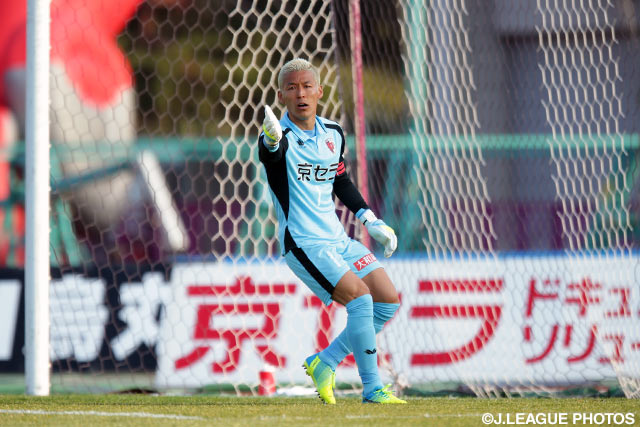 キャプテンとして90分間戦った新加入の菅野 孝憲（京都）【明治安田Ｊ２ 第1節 京都vs水戸】