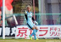 キャプテンとして90分間戦った新加入の菅野 孝憲（京都）【明治安田Ｊ２ 第1節 京都vs水戸】