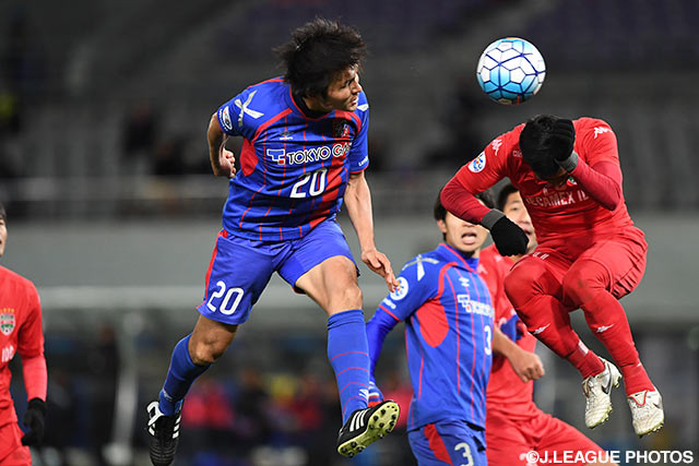 CKを前田 遼一が頭で合わせて2点差としたFC東京【ＡＣＬ GS MD2 FC東京vsビンズオン】