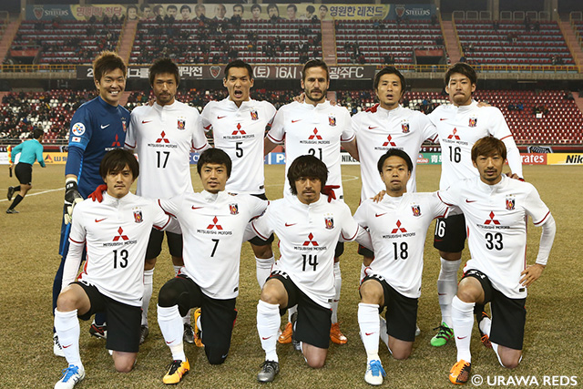 浦和のスターティングメンバー【ＡＣＬ GS MD2 浦項vs浦和】