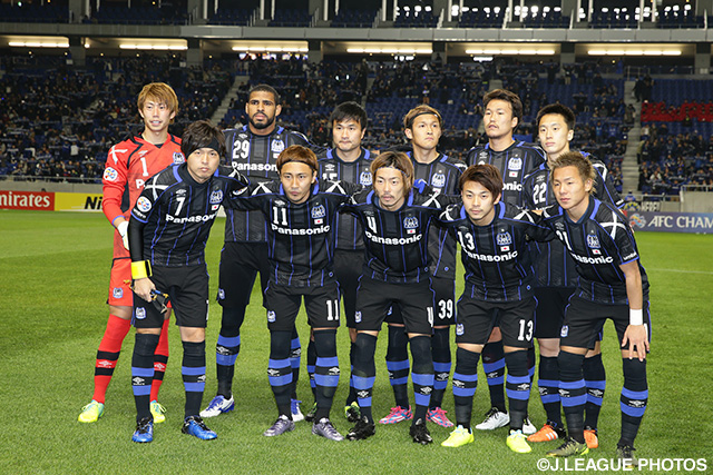 Ｇ大阪のスターティングメンバー【ＡＣＬ GS MD2 Ｇ大阪vsメルボルンビクトリー】