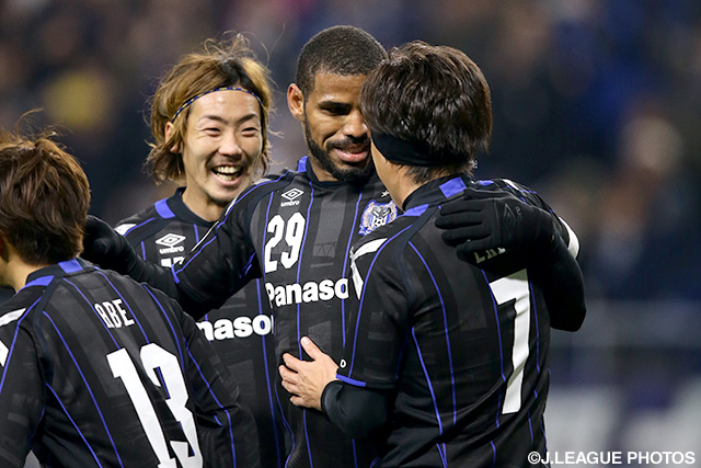 57分に同点ヘッドを決めた遠藤 保仁（Ｇ大阪 #7）【ＡＣＬ GS MD2 Ｇ大阪vsメルボルンビクトリー】