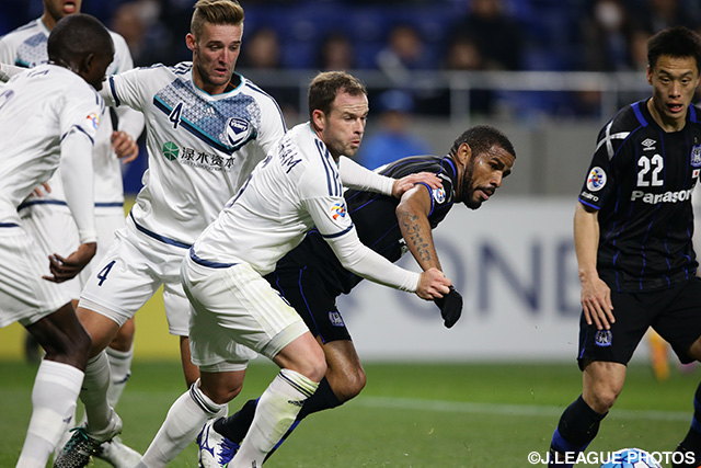 何度か訪れた決定機を決めきれなかったパトリック（Ｇ大阪）【ＡＣＬ GS MD2 Ｇ大阪vsメルボルンビクトリー】