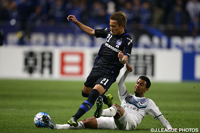 攻守で存在感を示した井手口 陽介（Ｇ大阪）【ＡＣＬ GS MD2 Ｇ大阪vsメルボルンビクトリー】