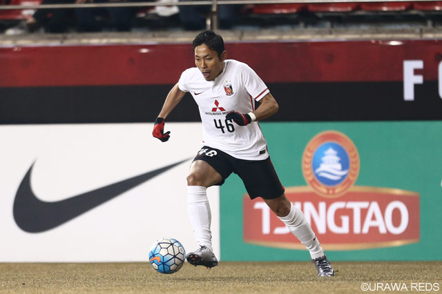 54分から出場した森脇 良太（浦和）【ＡＣＬ GS MD2 浦項vs浦和】