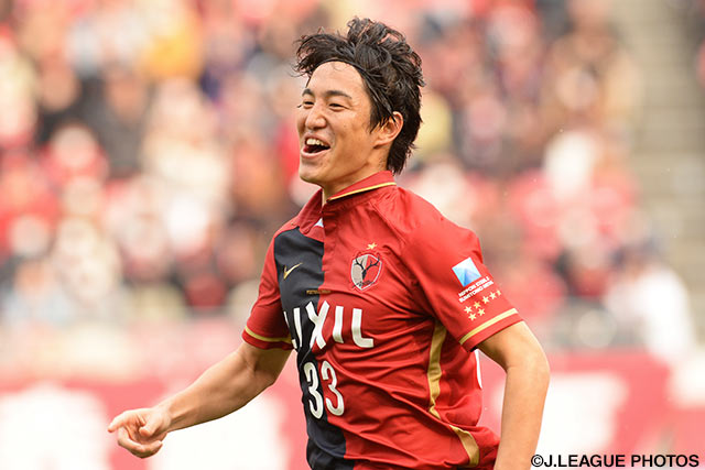 今季初得点が決勝ゴールとなった金崎 夢生（鹿島）【明治安田Ｊ１ 1st 第2節 鹿島vs鳥栖】